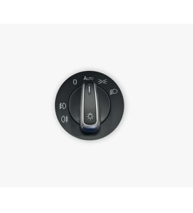 GOLF AMAROK CADDY PASSAT FAR AÇMA ANAHTARI TEK KADEME ARKA SİSLİ KROMLU