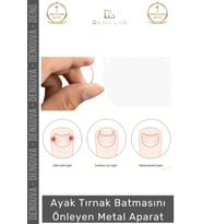 #TırnakAparatı Profesyonel Paslanmaz Çelik Ayarlanabilir Hijyenik Tırnak Batmasını Önleyen Metal Apa