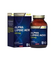 Nutraxin Alpha Lipoic Acid 200 mg 60 Tablet