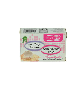 Bio Class İnci Tozu Sabunu Pearl Powder Soap 100GR