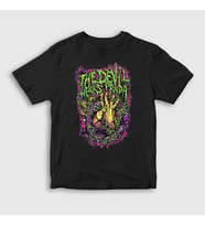 Presmono Unisex Çocuk Siyah Hands The Devil Wears Prada T-Shirt 423489tt