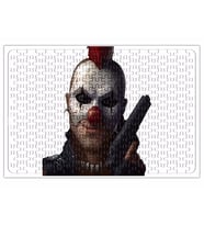 Gun and Clown Puzzle 240 Parça Yapboz