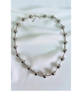 METALİZE BORU TOP KOLYE