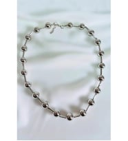 METALİZE BORU TOP KOLYE
