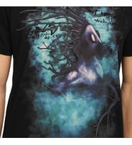 Bant Giyim - Root n' Smoke Siyah Erkek T-shirt Tişört
