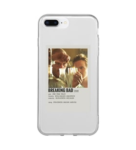 Iphone 7 PLUS - 8 PLUS Uyumlu Breaking Bad Tasarımlı Şeffaf Telefon Kılıfı