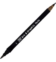 Zig Art & Graphic Twin Marker Çizim Kalemi 71 Light Brown 