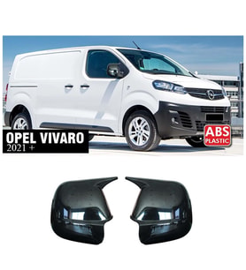 Opel Vivaro Batman Yarasa Ayna Kapağı Piona Black ABS 2021 2022 2023 2024 2025