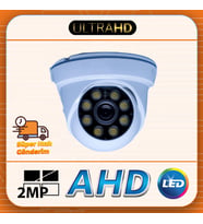 ULTRAHD 5Mp Sony Lensli 1080 - 8 Warm Led - Ahd Kamera - İç Mekan Güvenlik Kamerası