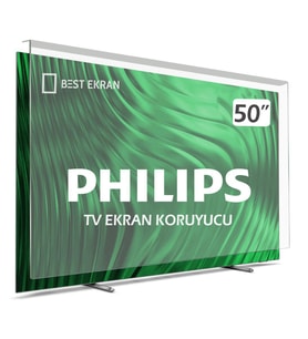 Philips 50PUS7607 TV EKRAN KORUYUCU - Philips 50" inç Tv Ekran Koruyucu