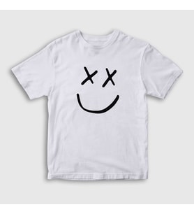 Presmono Unisex Çocuk Beyaz Logo Louis Tomlinson T-Shirt 459389tt (Beyaz)