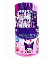 Hello Kids Desenli Üçgen Fatih Kalem 6 Adet