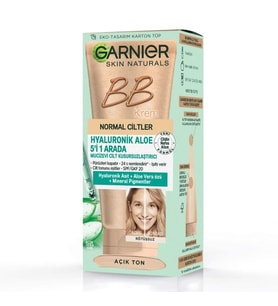 Garnier Bb Krem Mucizevi Normal Ciltler Için Cilt Kusursuzlaştırıcı Açık Ton 40ML