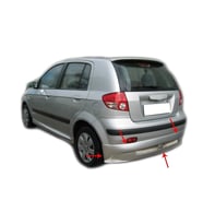 Hyundai Getz Uyumlu Arka Tampon Altı Telli Fiber 2002-2011
