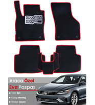 Volkswagen Passat B7 (2011-2014) Uyumlu EVA Paspas Tam Set–Araca Özel,Su Geçirmez,Hızlı Montaj