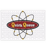 Atomic Symbol Quck Queue Logo Puzzle 240 Parça Yapboz