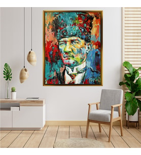 ÇERÇEVELİ ATATÜRK TABLO S275