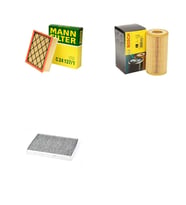 Filtre Bakım Seti Volvo S40 II 2.5 T5 Benzinli 2004-2013 Hava + Yağ f. + Polen Filtre Sardes