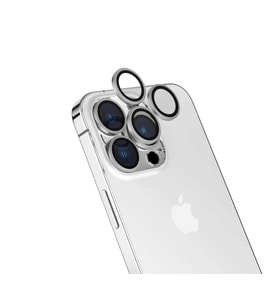 Apple iPhone 15 Pro Zore Safir CL-15 Parmak İzi Bırakmayan Anti-Reflective Kamera Lens Koruyucu
