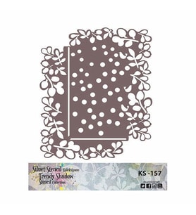 Cadence Siluet (Kenarsız) Stencil KS-157 