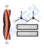 Dreame D10S, D10S PRO, D9 MAX GEN2 Uyumlu 1 Ana Fırça 2 Yan Fırça 2 Filtre PKT-iasgf0000226