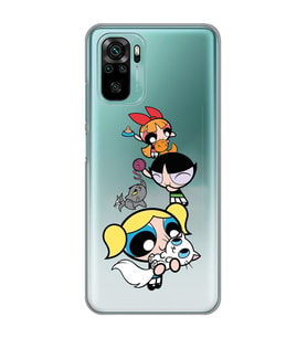Xiaomi Redmi Note 10 / Note 10S Uyumlu Girls Tasarımlı Şeffaf Telefon Kılıfı