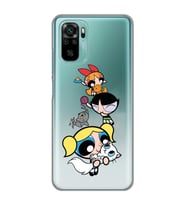 Xiaomi Redmi Note 10 / Note 10S Uyumlu Girls Tasarımlı Şeffaf Telefon Kılıfı