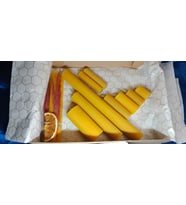Doğal Balmumu Mumu Karışık Set (Sarı)