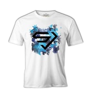 Super Junior - SJ Beyaz Erkek Tshirt