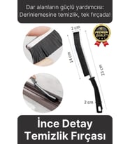 Çok Amaçlı Dayanıklı Pratik Banyo Mutfak Lavabo Ocak Derz Arası İnce Detay Temizlik Fırçası 1 Adet