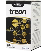 Nbt Life Treon 90 Kapsül Magnezyum L-Treonat ve Vitaminler İçeren Takviye Edici Gıda