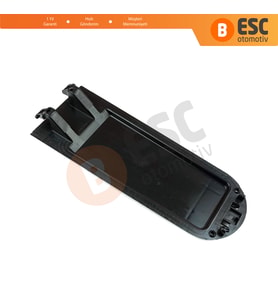 VW Transporter T5 2003-15 İçin Siyah Orta Konsol Kolçak Alt Kapak