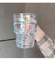 500ml İskelet Kurukafa 2'li Kokteyl& Bira Bardağı