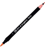 Zig Art & Graphic Twin Marker Çizim Kalemi 25 Light Vermilion 