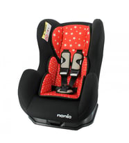 Nania Cosmo 0-25 kg Oto Koltuğu - Star Red (Çok Renkli)