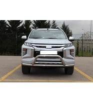 Nissan Navara Uyumlu Ön Koruma Krom FaceOff Chrome 2006-2009 Pst15 Parça