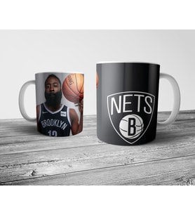 Pixxa James Harden Brooklyn Nets Kupa Bardak Model 1