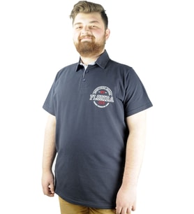 Mode XL Erkek T shirt Polo Florida 22303 Lacivert