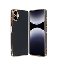 Samsung Galaxy A06 Kılıf Volet Silikon - Siyah
