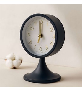 Twin Bell Metal Masa Çalar Saat 8.5 cm - Pilli