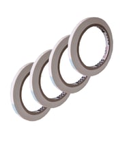 Klips Bandı, Poşet Ağızı Kapatma Bandı 10 mm Beyaz 4 Adet