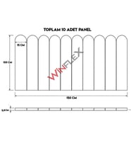 WİNFLEX YATAK BAŞLIK ,DUVAR VE ODA DEKORASYON PANEL 10ADET-(15X100CM) SOMON PEMBE