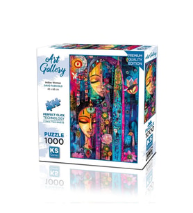 20851 Puzzle 1000 İndi̇an Woman