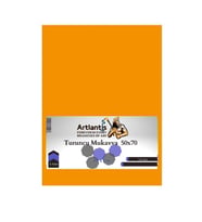 Turuncu Renkli Mukavva 50x70 5 Adet Artlantis Renkli Mukavva 5 Adet