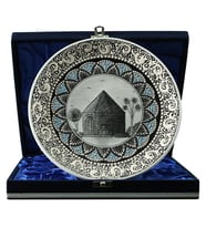 e38 EL İŞÇİLİĞİ ÇİNİ TABAK (KÜMBET) 25 cm - 6419
