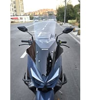 MOTOCAM Küba Newcity 50 Ön Cam 2023-2026 Model 78cm Şeffaf Renkli 4mm UZUN