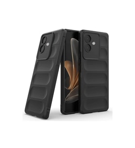 Oppo A3 Kılıf Optimum Silikon - Siyah