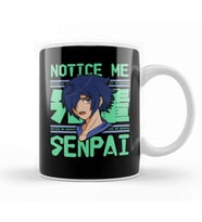 Notice Me Senpai Anime Japanese Cute Manga Kawaii Kupa Bardak Porselen