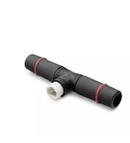 NODAR ND2452 T Tipi Su Geçirmez PoE Splitter RJ45 Veri + Güç Ayırıcı - Siyah