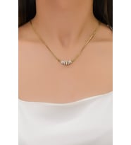 MİNELİ TASARIM KOLYE 14 AYAR A064543